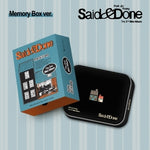 PARK JIN YOUNG (GOT7) - [SAID & DONE] 2nd Mini Album MEMORY BOX Version