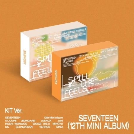 SEVENTEEN - [SPILL THE FEELS] 12th Mini Album KIT FEEL YOU (VER.1