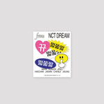 (PRE-ORDER) NCT DREAM - [DREAM( )SCAPE ZONE] Official 1st MD REMOVABLE STICKER SET
