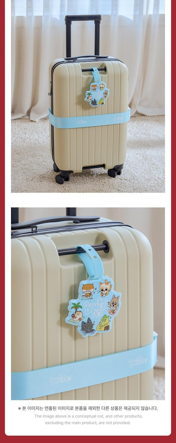 BOYNEXTDOOR - [BBNEXDO is Coming to Town] OFFICIAL MD Luggage tag