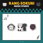 (PRE-ORDER) AHN HYO SEOP - [RANG & EOKURI MUSIC STUDIO] POP-UP MD ACRYLIC MAGNET SET
