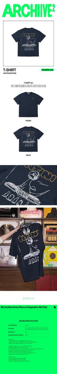 RIIZE - [ARCHIIVE²] (2026 POP-UP OFFICIAL MD T-SHIRT (ANTON