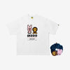 Stray Kids - [BAPE X Stray Kids] MD DWAEKKI BABY MILO TEE M + SCRUNCHIES (BLUE) SET