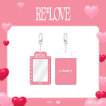 APINK - [RE : LOVE] POP-UP CAFE MD PHOTOCARD HOLDER KEYRING
