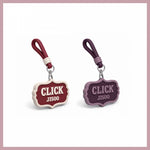 (RESTOCKING) JISOO - [JISOO : CLICK in SEOUL] POP-UP STORE MD SILICONE KEY CHARM (LOGO)