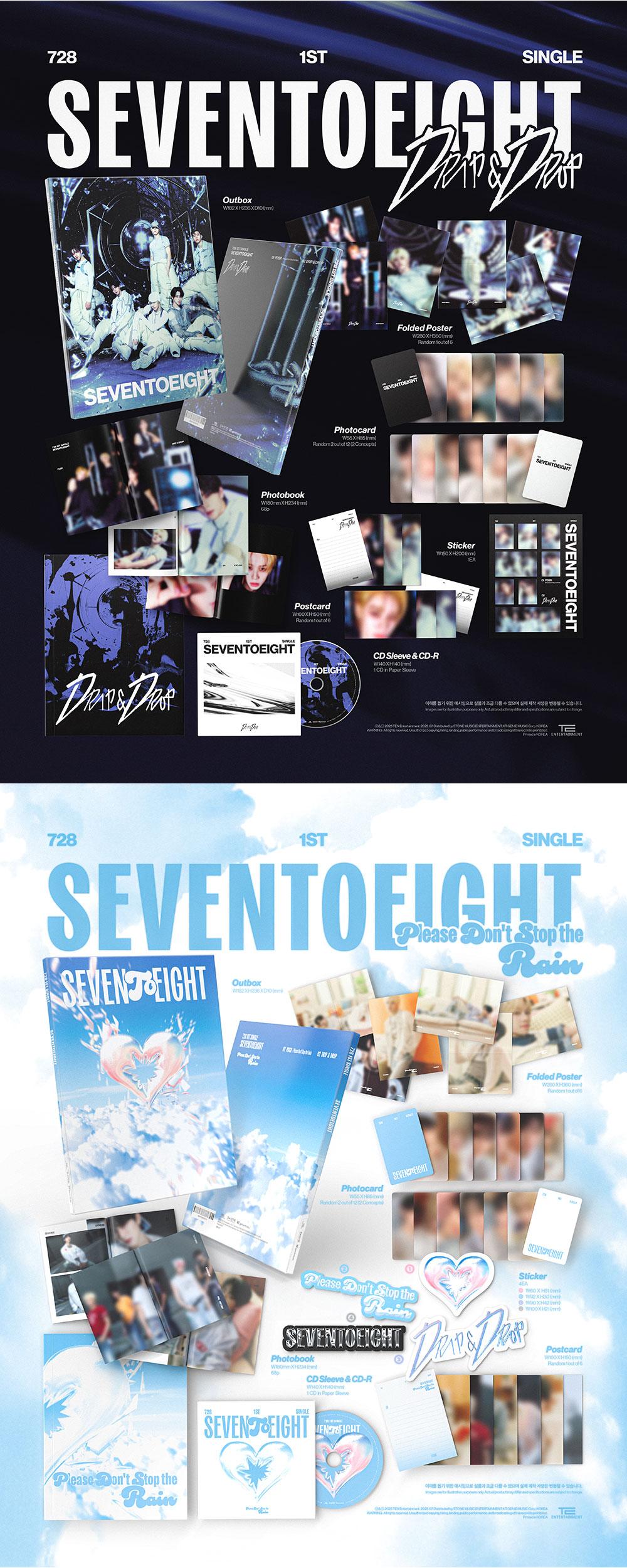 アート・デザイン・音楽 SUBSCRIPTION SERIES #7 SEVENTOEIGHT - [SEVENTOEIGHT] 1st Single Album D&D Version
