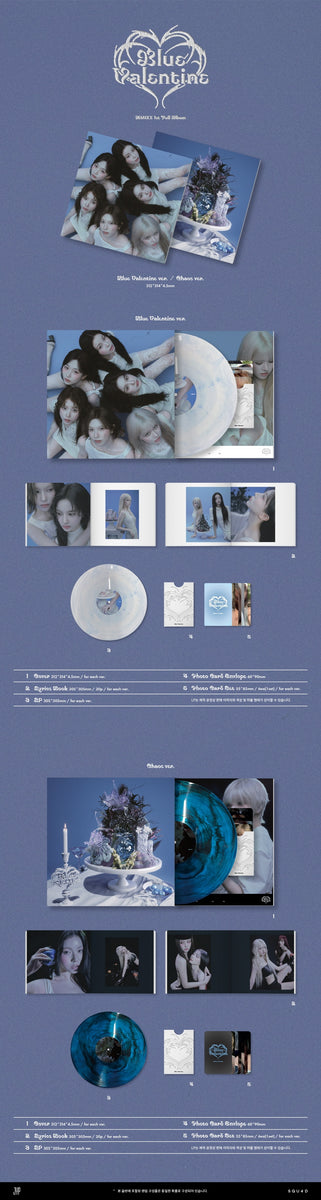 NMIXX BlueValentine (LP Ver.) 2枚セット NMIXX - [BLUE VALENTINE] LP BLUE 2 Version SET – kpopalbums.com