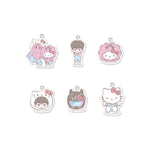 KEY - [KEY X HELLO KITTY] POP-UP STORE OFFICIAL MD DIY KEY RING ACRYLIC CHARM