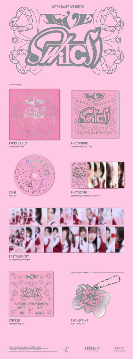 IVE - [IVE SWITCH] 2nd EP Album SPIN-OFF Version – kpopalbums.com