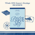 WONHO - [BRIGHT SKY] 2025 SEASON'S GREETINGS DESK CALENDAR Version