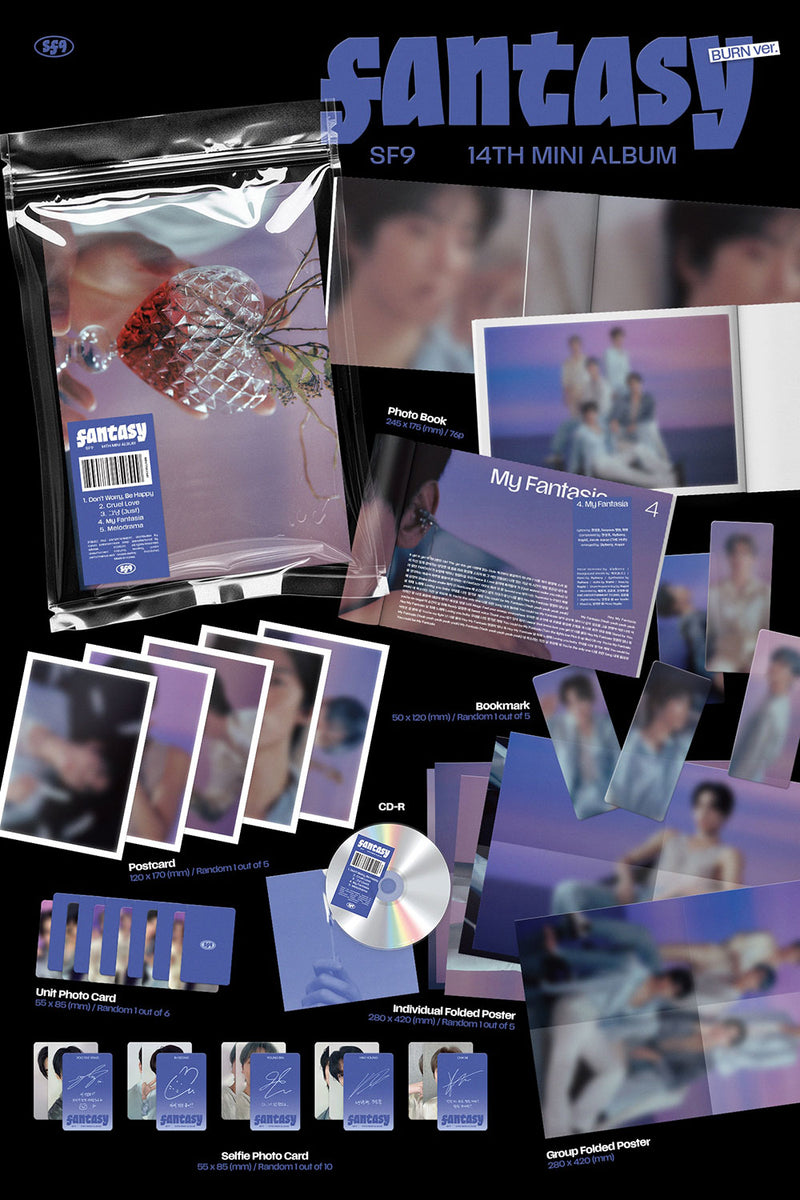 SF9 FANTASY 4期 SF9 14th Mini Album - FANTASY (FaNCy Ver.) – Choice Music LA