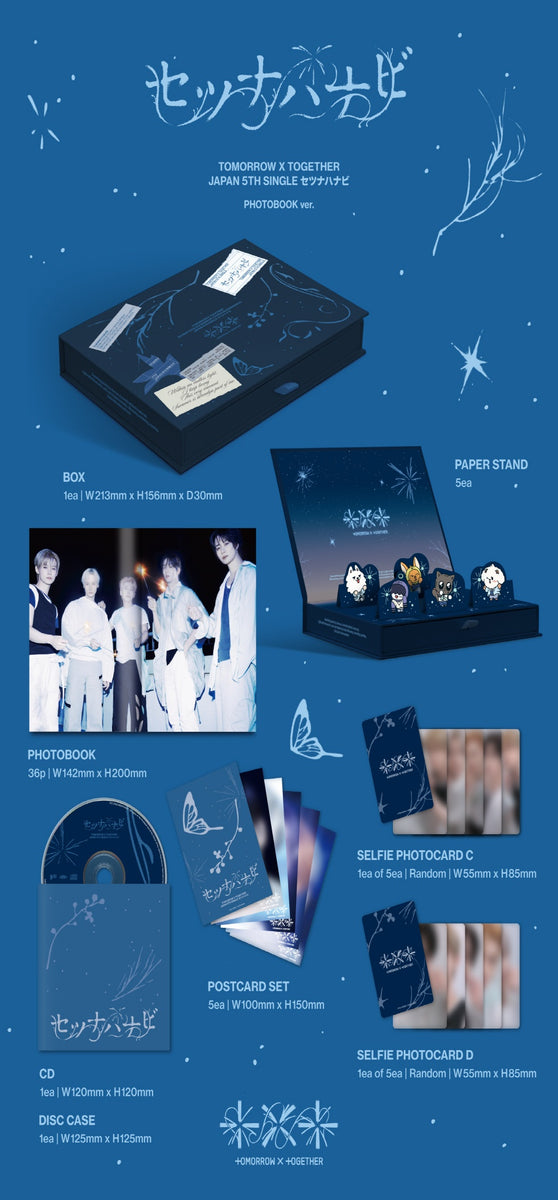 TXT - [SETSUNA HANABI] JAPAN 5th Single Album PHOTOBOOK EDITION