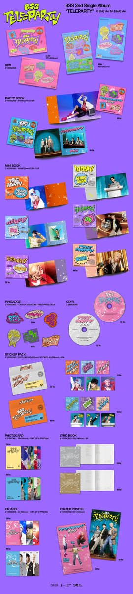 BSS (SEVENTEEN) - [TELEPARTY] 2nd Single Album NA Version