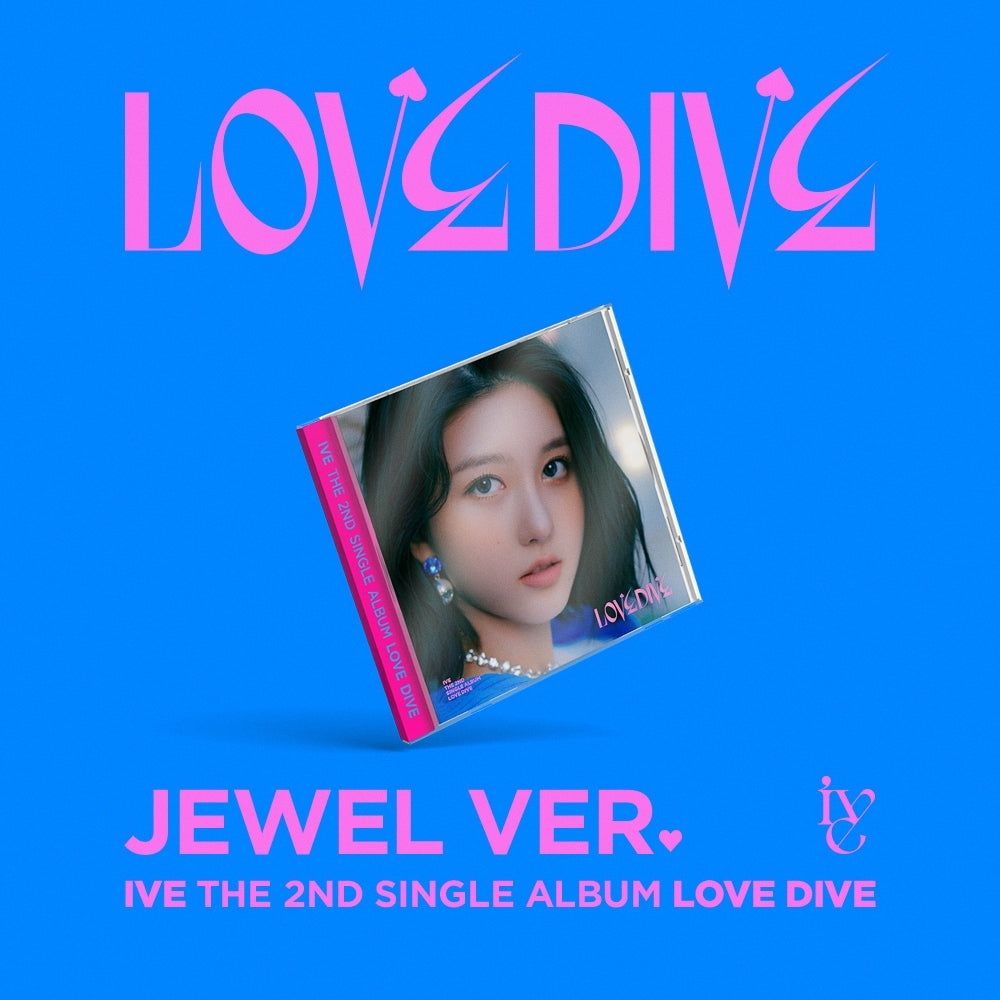 IVE - [LOVE DIVE] (2nd Single Album LIMITED Edition Jewel Case
