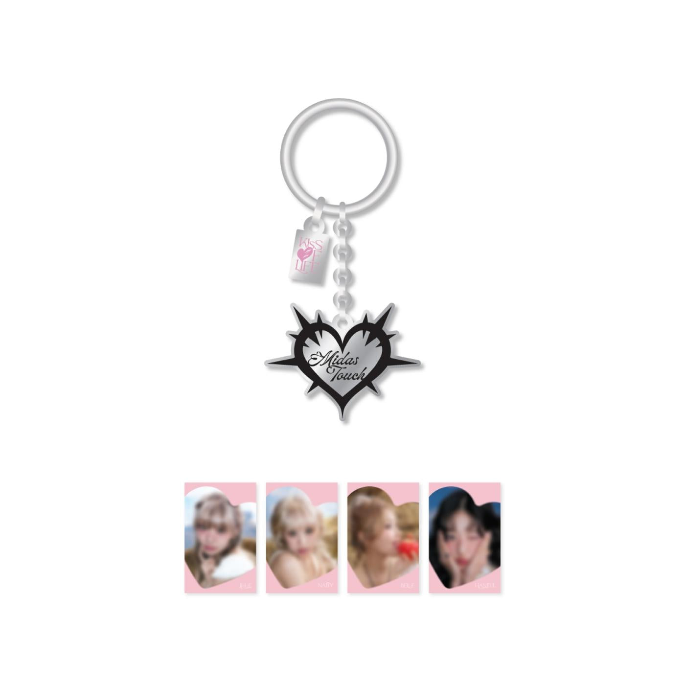 KISS OF LIFE - [Midas touch] Official MD KEY RING – kpopalbums.com