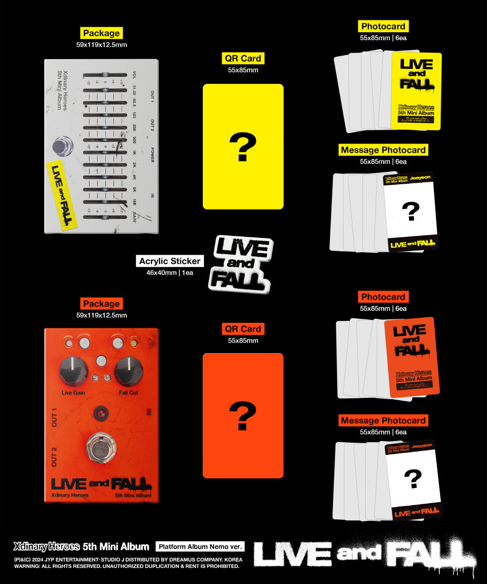 [Detailed information] 1. Specifications - Tabloid (20p) - 1 out of 12 photocards randomly - 1 out of 4 unit photocards ra...