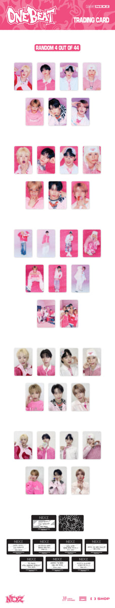 NEXZ - [ONE BEAT] OFFICIAL MD TRADING CARD – kpopalbums.com