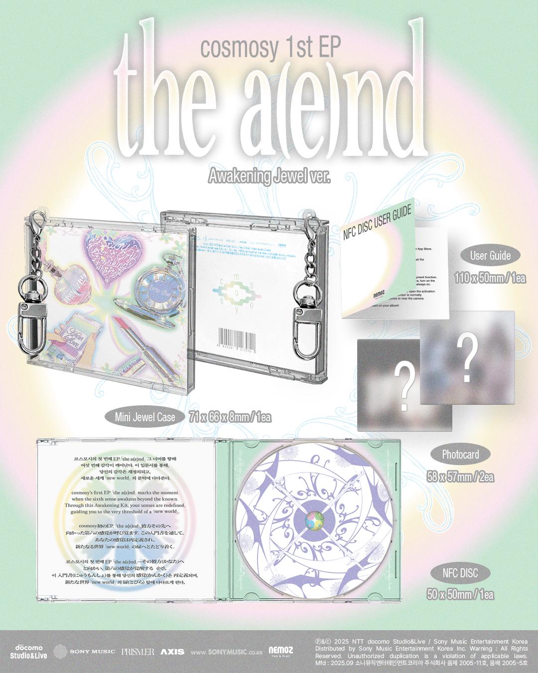 1. Mini Jewel Case : W71 x H66 x D8mm / 1ea 2. User Guide : W110 x H50mm / 1ea 3. Photo : W58 x H57mm / 2ea 4. NFC DISC : ...