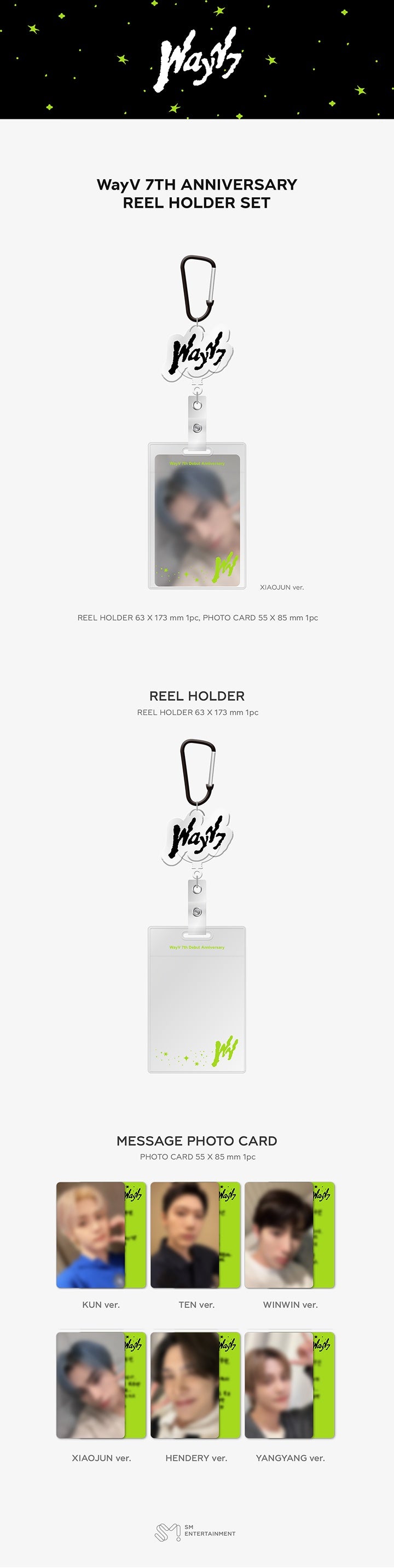 WayV - [7th Anniversary] (OFFICIAL MD REEL HOLDER SET