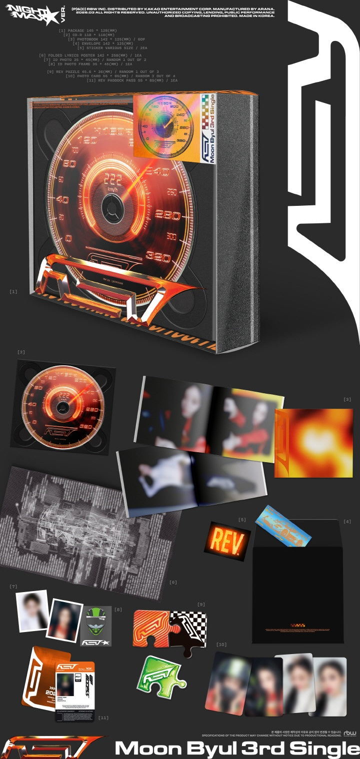 *Album specifications - PET sleeve package: 145mm * 128mm / 1 type (image varies by version) - CD-R: 118mm * 118mm / 1 typ...