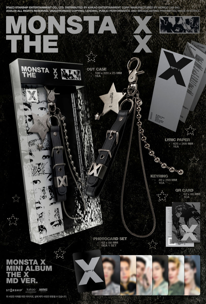 MONSTA X まとめ売り 非売品有り　特典付き MONSTA X - [THE X] 13th Mini Album LIMITED Edition MD