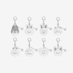 (PRE-ORDER) Stray Kids - [dominATE: celebrATE] MD SKZOO FACE KEYRING SILVER Ver.