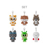 BOYNEXTDOOR - [BBNEXDO is Coming to Town] OFFICIAL MD Plush Keyring Set