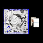 TAEYANG - [QUINTESSENCE] 4th Album OFFICIAL MD BLUE SCARF SET