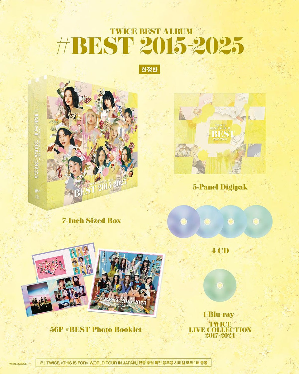 TWICE - [#BEST 2015-2025] JAPAN Best Album LIMITED EDITION