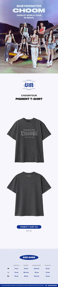 BABYMONSTER - [춤(CHOOM)] (WORLD TOUR IN SEOUL OFFICIAL MD PIGMENT
