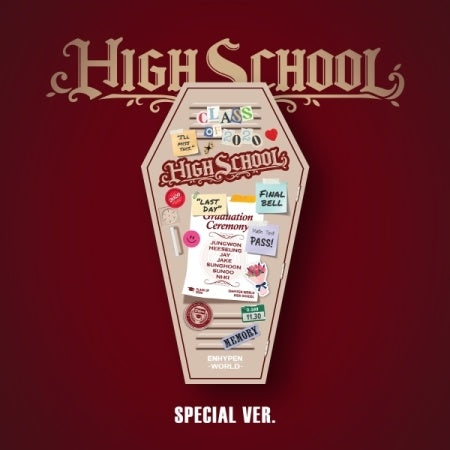 JAY ENHYPEN WORLD HIGH SCHOOL ９点セット ENHYPEN - [ENHYPEN WORLD COUPON CARD COLLECTION] HIGH SCHOOL