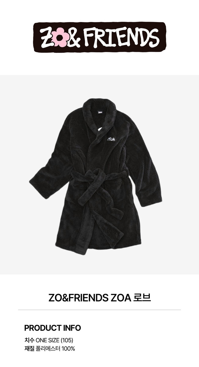ZO&FRIENDS ZOA ROBE バスローブ G-DRAGON G-DRAGON - [ZO&FRIENDS] (ZNF_ZOA_25 BASIC 2ND OFFICIAL MD ZOA Robe