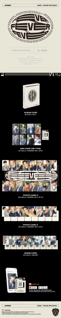 ATEEZ - [ZERO : FEVER EPILOGUE] PLATFORM 2 Version SET