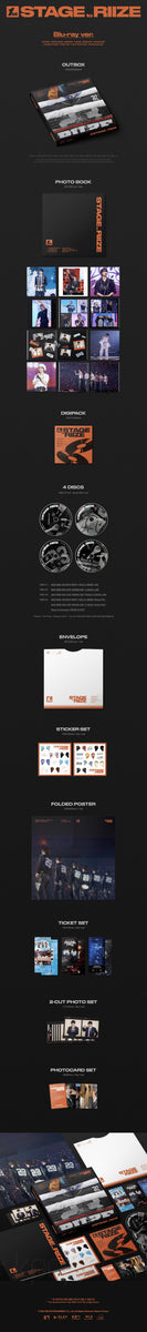 RIIZE - [1ST STAGE TO RIIZE] BLU-RAY (4DISC) – kpopalbums.com
