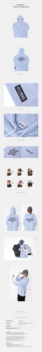 EXO - [EXO'verse] 2025 FANMEETING OFFICIAL MD HOODIE + PHOTO CARD