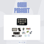 (PRE-ORDER) ONEW - [PERCENT] POP-UP STORE MD DECO STICKER SET