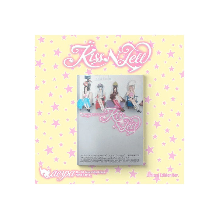 K-POP・アジア IAM AESPA - [KISS N TELL] 1st JAPAN Mini Album LIMITED Version