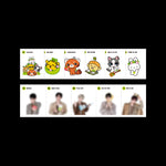 (PRE-ORDER) AND2BLE - [Sequence 01: Curiosity] 1st Mini Album POP-UP OFFICIAL MD TTIBU STICKER SET