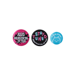 (PRE-ORDER) BTS - [#RUNSEOKJIN_EP.TOUR] OFFICIAL MD Can Badge Set (Logo Ver.)