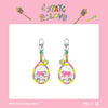 STAYC - [2:LOVE] 6th Single Album POP-UP CAFE MD ACRYLIC SHAKER KEYRING