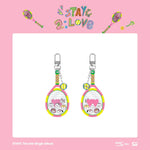 STAYC - [2:LOVE] 6th Single Album POP-UP CAFE MD ACRYLIC SHAKER KEYRING