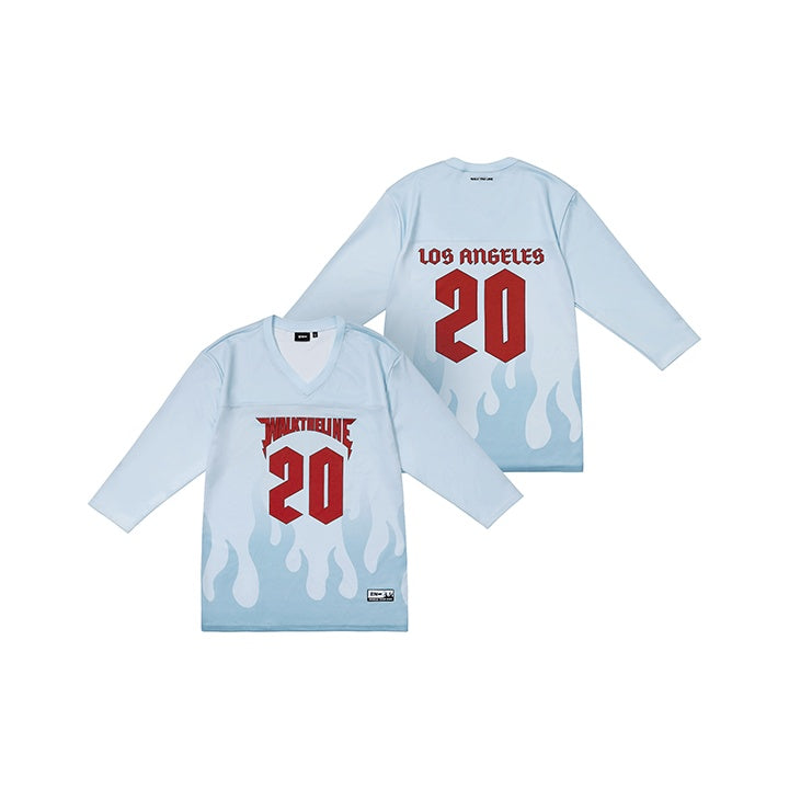 ENHYPEN - [WALK THE LINE IN U.S.] TOUR OFFICIAL MD L/S Football