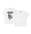 ALLDAY PROJECT B&W CARTOON T-SHIRT　Tシャツ ALLDAY PROJECT - [FAMOUS] (OFFICIAL MD B&W CARTOON T-SHIRT
