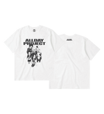 ALLDAY PROJECT - [FAMOUS]  OFFICIAL MD B&W CARTOON T-SHIRT