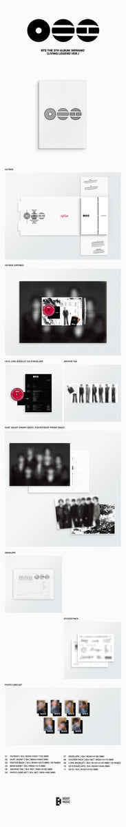 BTS - [ARIRANG] 5th Album LIVING LEGEND Version – kpopalbums.com