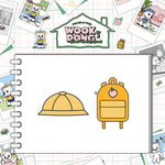 LEE DONG WOOK - [WOOKDONG'S HOME SWEET HOME] MD COSTUME SET A (KINDERGARTEN HAT&BAG)