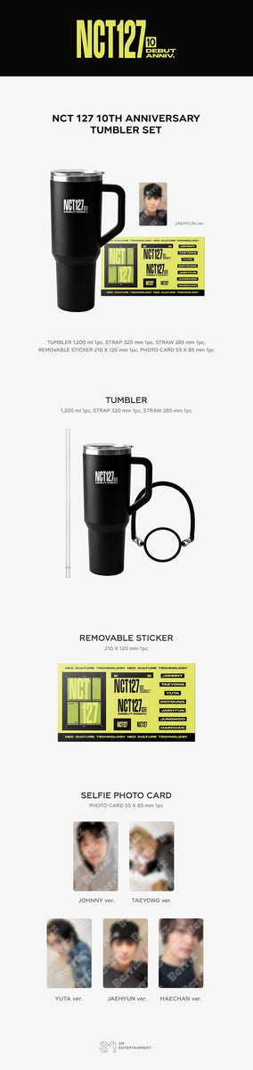 NCT DREAM NCT127 ヘチャンセット NCT 127 - [10th ANNIVERSARY] (OFFICIAL MD TUMBLER SET