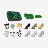 KickFlip - [KICK OFF THE WALL Pt.1] POP-UP STORE MD TINCASE & STICKER SET