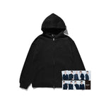 (PRE-ORDER) SEVENTEEN - [NEW_] WORLD TOUR IN JAPAN OFFICIAL MD Zip-up Hoodie (Black)