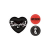 AMPERS&ONE - [Fallen &ngel] FAN CON MD PIN BUTTON SET